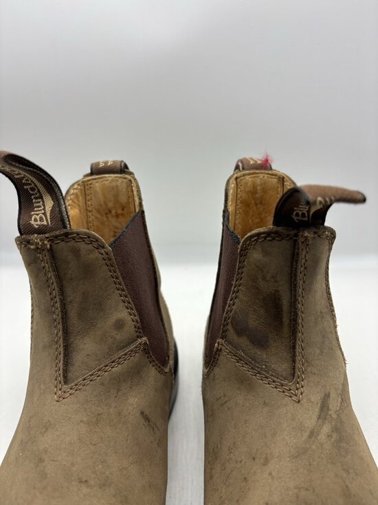 Blundstone Classic Chelsea Boots Rustic Brown Leather Sz 8 Mens / 10 Womens main image 10